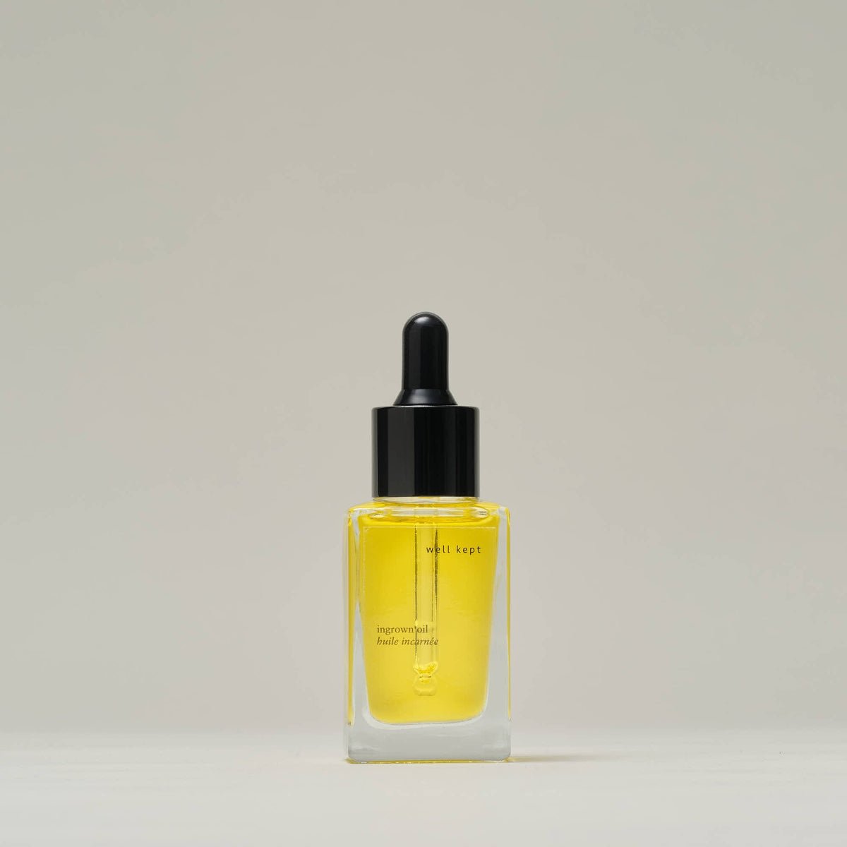 Well Kept Ingrown Hair Oil 40 mL glass dropper bottle